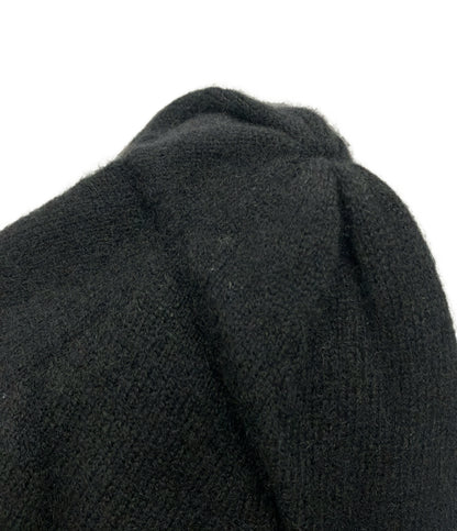 美品 mastermind JAPAN ニット帽 カシミヤ100% MN-KN16-15 メンズ レディース SIZE L マスターマインドジャパン