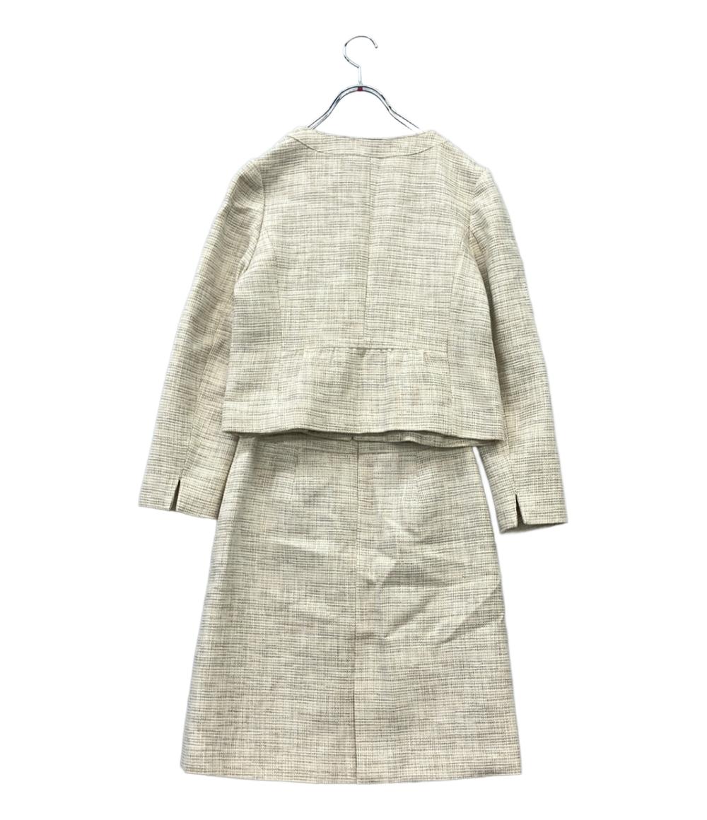 BEAMS HEART セットアップ スカートスーツ ノーカラー 43-16-0059-529 レディース SIZE 0 (XS) ビームスハート