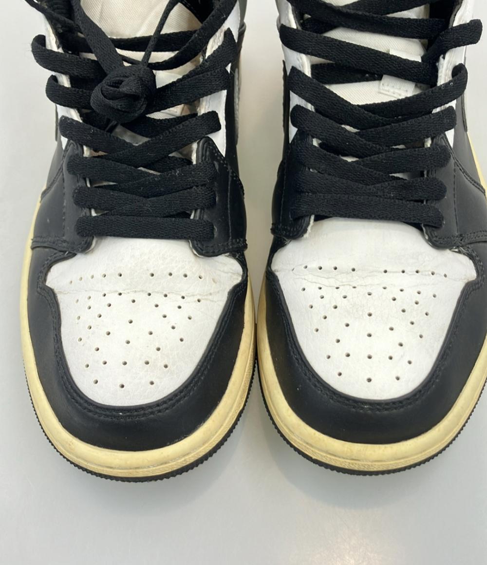 NIKE ミドルカットスニーカー AIR JORDAN 1 MID 554724-073 メンズ SIZE 26.0 (M) ナイキ