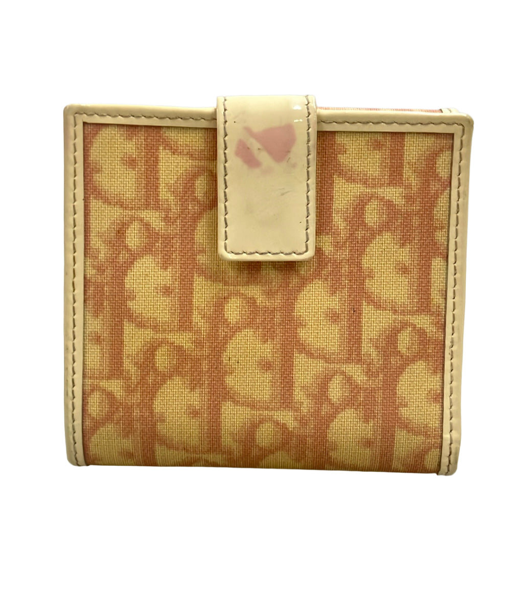 Christian Dior 二つ折り財布 ダブルホック レディース クリスチャン