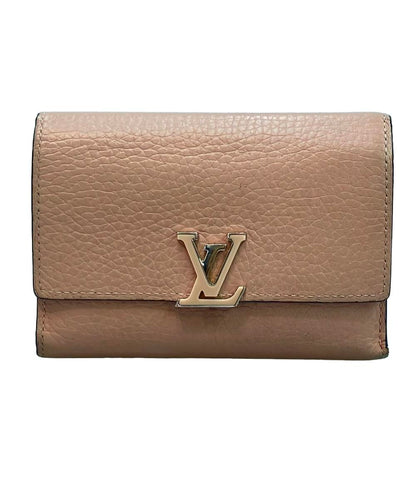 LOUIS VUITTON 三つ折り財布 ポルトフォイユ カプシーヌ コンパクト M62156 レディース ルイ・ヴィトン