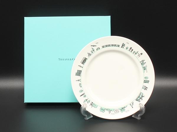 美品 ティファニー プレート 皿 19cm MITSUBISHI ELECTRIC 三菱電機 100周年記念 TIFFANY&Co.
