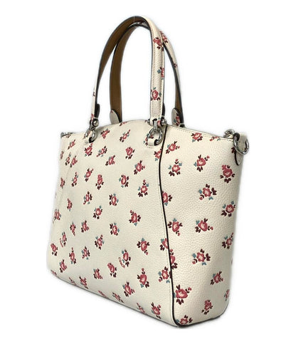 美品 コーチ 2WAY トートバッグ ショルダーバッグ 斜め掛け プレーリーサッチェル フローラルブルームプリント 26792 レディース COACH