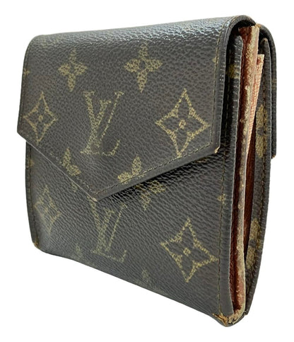 訳あり ルイ・ヴィトン Wホック三つ折り財布 ポルトモネ ビエ カルトクレディ モノグラム M61660 レディース LOUIS VUITTON