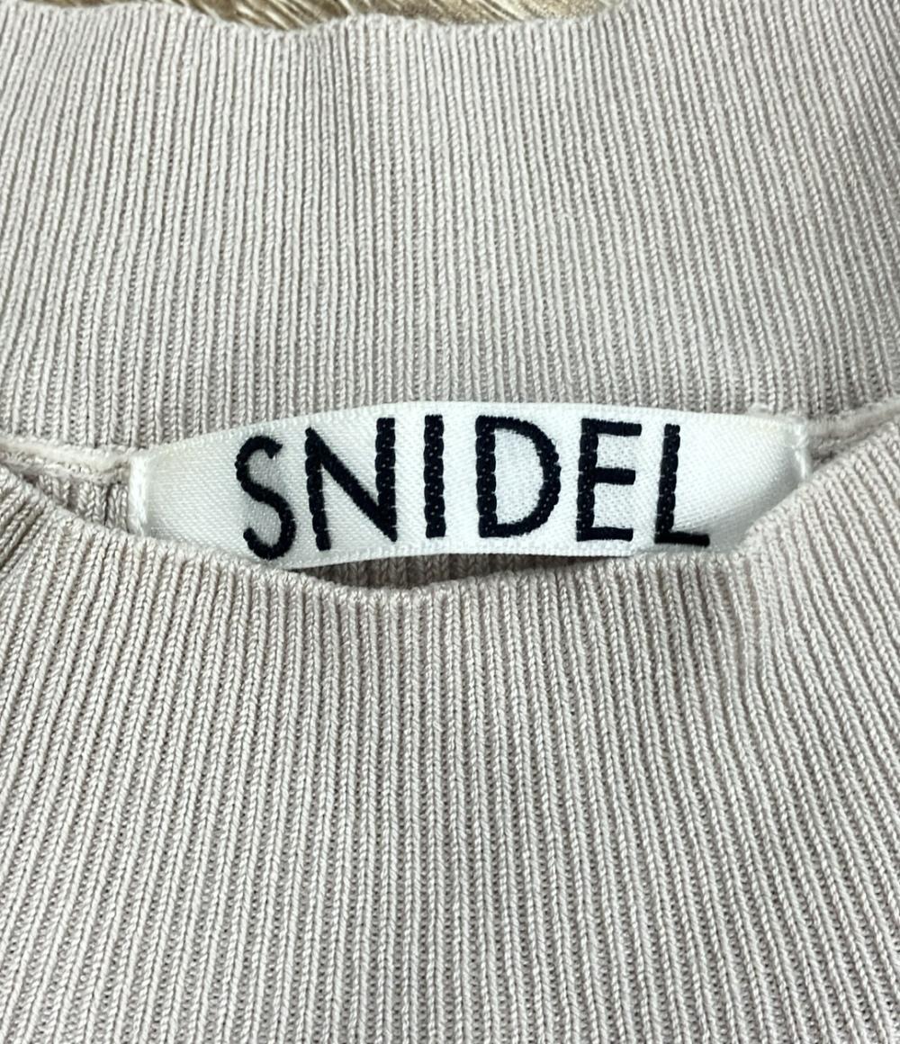 スナイデル 長袖ワンピース シアーレイヤード  ニット レディース SIZE 0 (XS) snidel