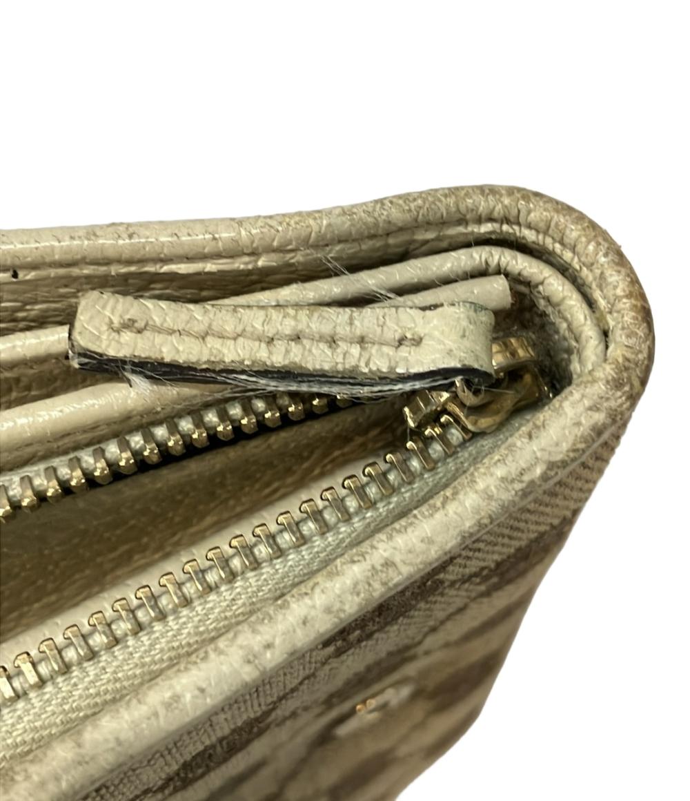 グッチ 二つ折り財布 GGキャンバス レディース GUCCI