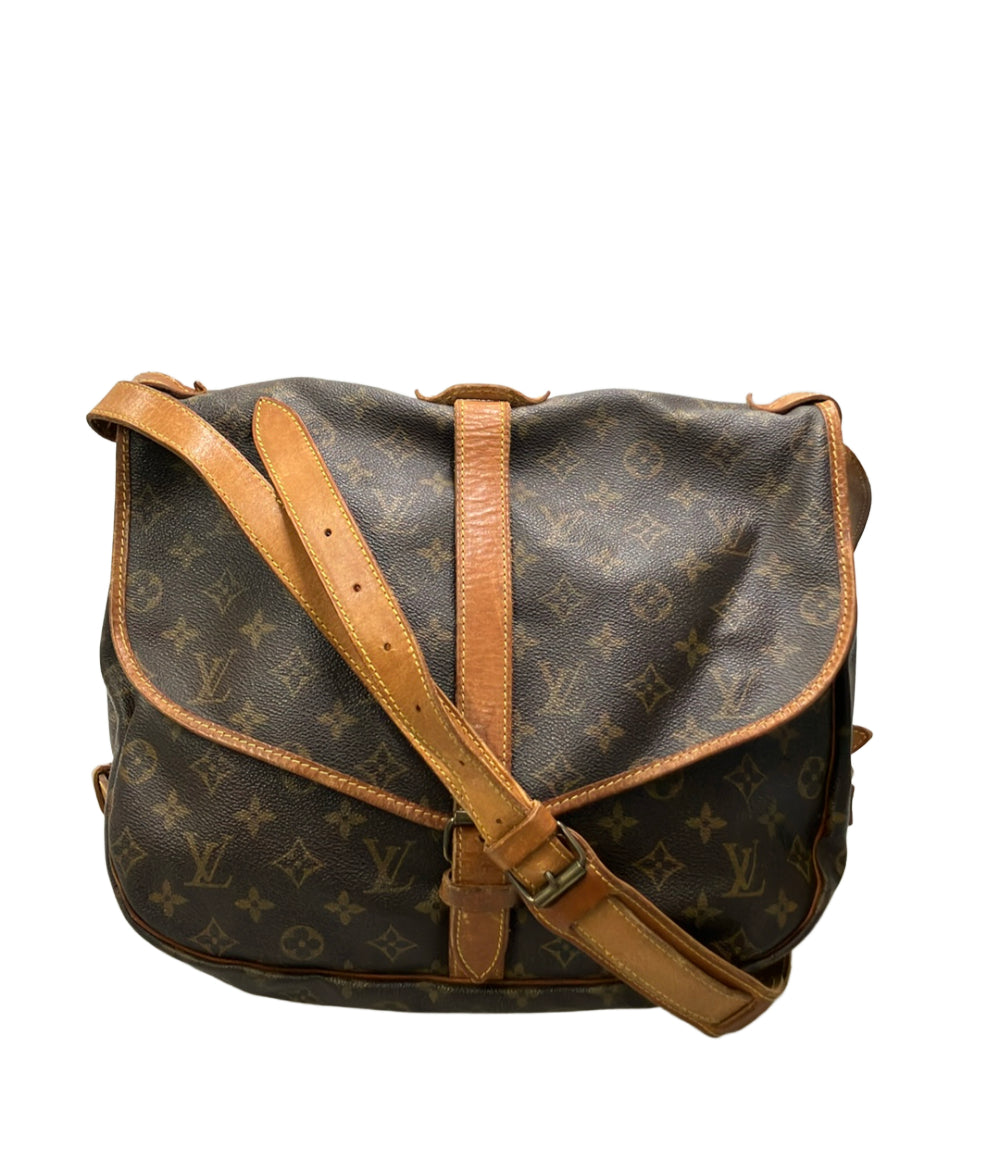 LOUIS VUITTON ショルダーバッグ 斜め掛け ソミュール35 モノグラム M42254 レディース ルイ・ヴィトン