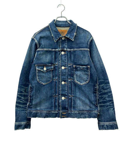 TMT デニムジャケット ダメージ加工 TJK-T9902 メンズ SIZE XL ティーエムティー