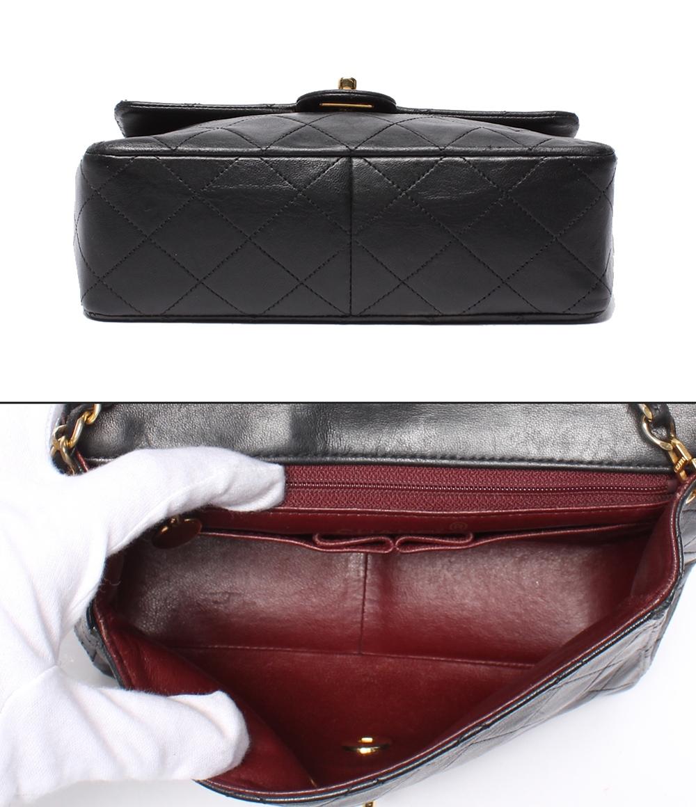 CHANEL チェーンショルダーバッグ ゴールド金具 ミニマトラッセ 20