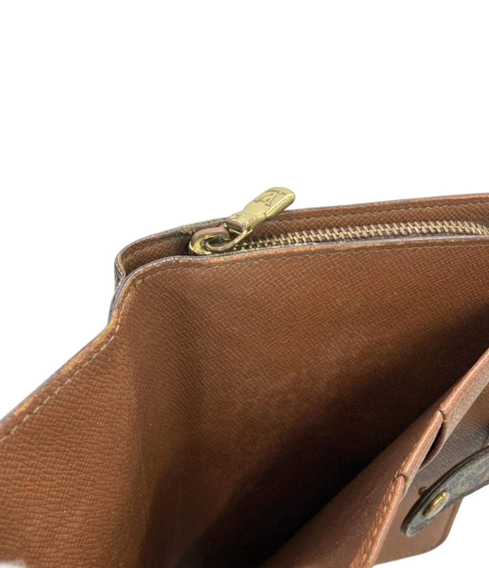 LOUIS VUITTON 二つ折り財布 モノグラム ポルトパピエ ジップ M61207 レディース ルイ・ヴィトン