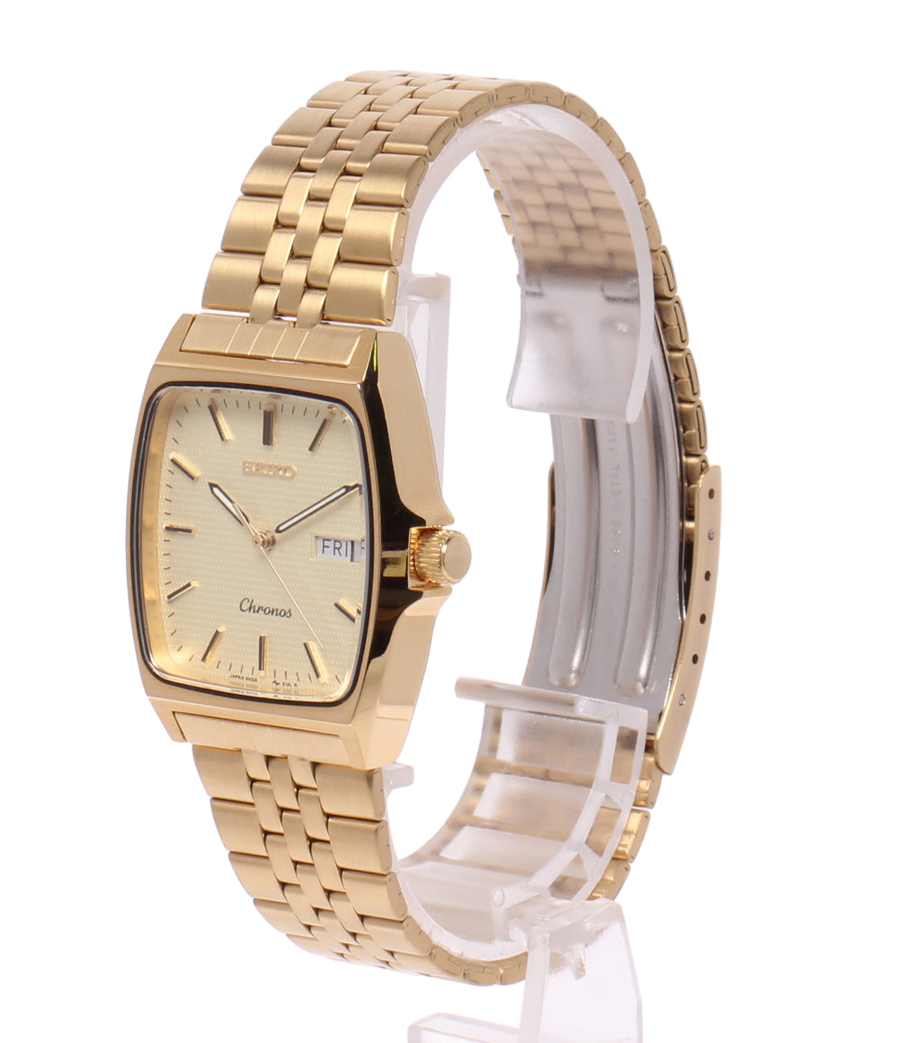 SEIKO 腕時計 クロノス クオーツ 5H23-5110 メンズ セイコー