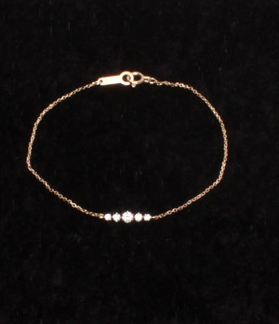 美品 ヨンドシー ブレスレット K10 レディース 4℃