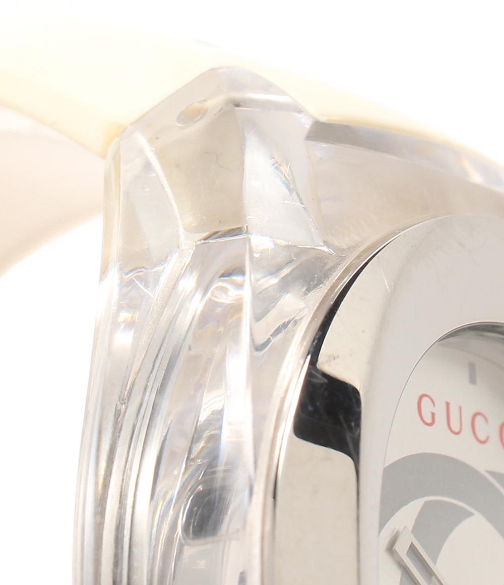 GUCCI 腕時計 シェリーライン SYNC シンク クオーツ シルバー 137.1 メンズ グッチ