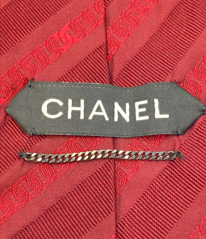 CHANEL ネクタイ シルク100% メンズ シャネル