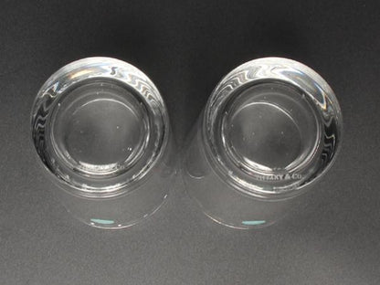 ティファニー グラス タンブラー 2点セット ペア スウィング HB TIFFANY&Co.