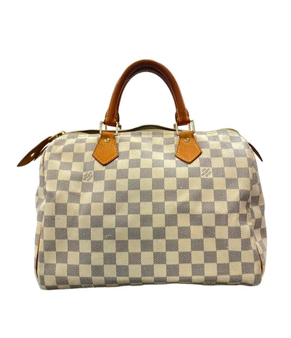 訳あり LOUIS VUITTON ハンドバッグ ミニボストンバッグ スピーディ 30 ダミエ アズール N41533 レディース ルイ・ヴィトン