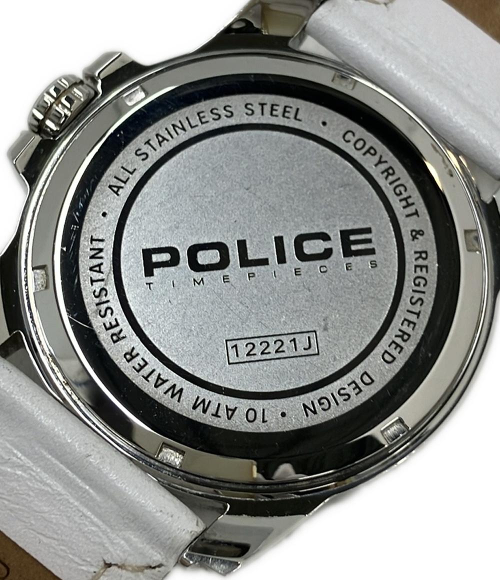 POLICE 腕時計 クオーツ ブラック 12221J メンズ ポリス – Rehello by