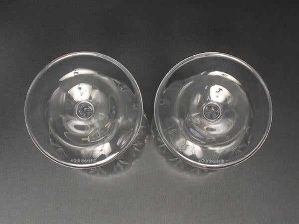 ティファニー ワイングラス 2点セット ペア フローレット TIFFANY&Co.