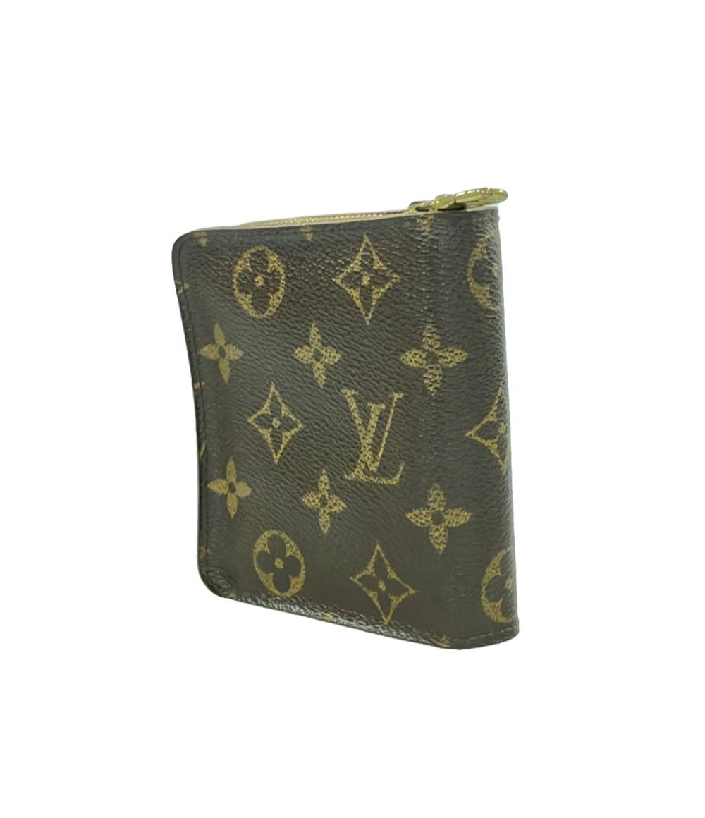 ルイヴィトン 二つ折り財布 コンパクトジップ モノグラム M61667［廃番］ メンズ LOUIS VUITTON