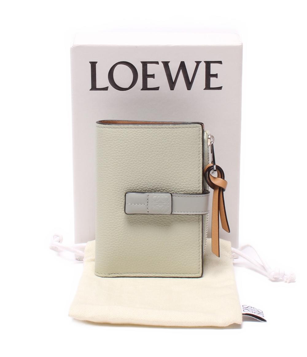 ロエベ 二つ折り財布 コンパクト ジップウォレット レディース LOEWE