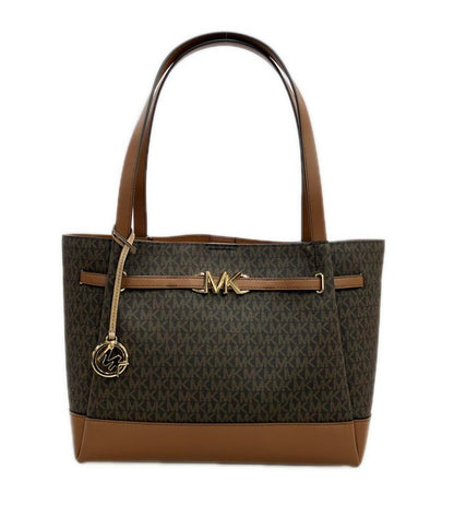 美品 MICHAEL KORS トートバッグ MKシグネチャー レディース マイケルコース