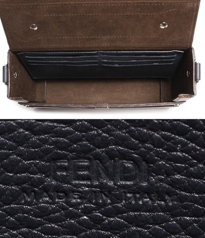 フェンディ クロスボディバッグ ショルダーバッグ FFロゴ シルバー金具 バゲット ソフトトランク 7VA565 メンズ FENDI