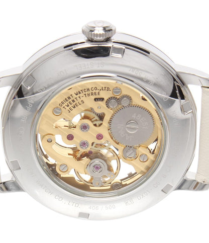Orient Star 腕時計 クラシック スケルトン 自動巻き WZ0021DX メンズ オリエントスター