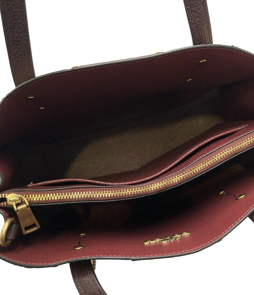 コーチ 2WAY ハンドバッグ ショルダーバッグ 斜め掛け チャーリー キャリーオール 76086 レディース COACH