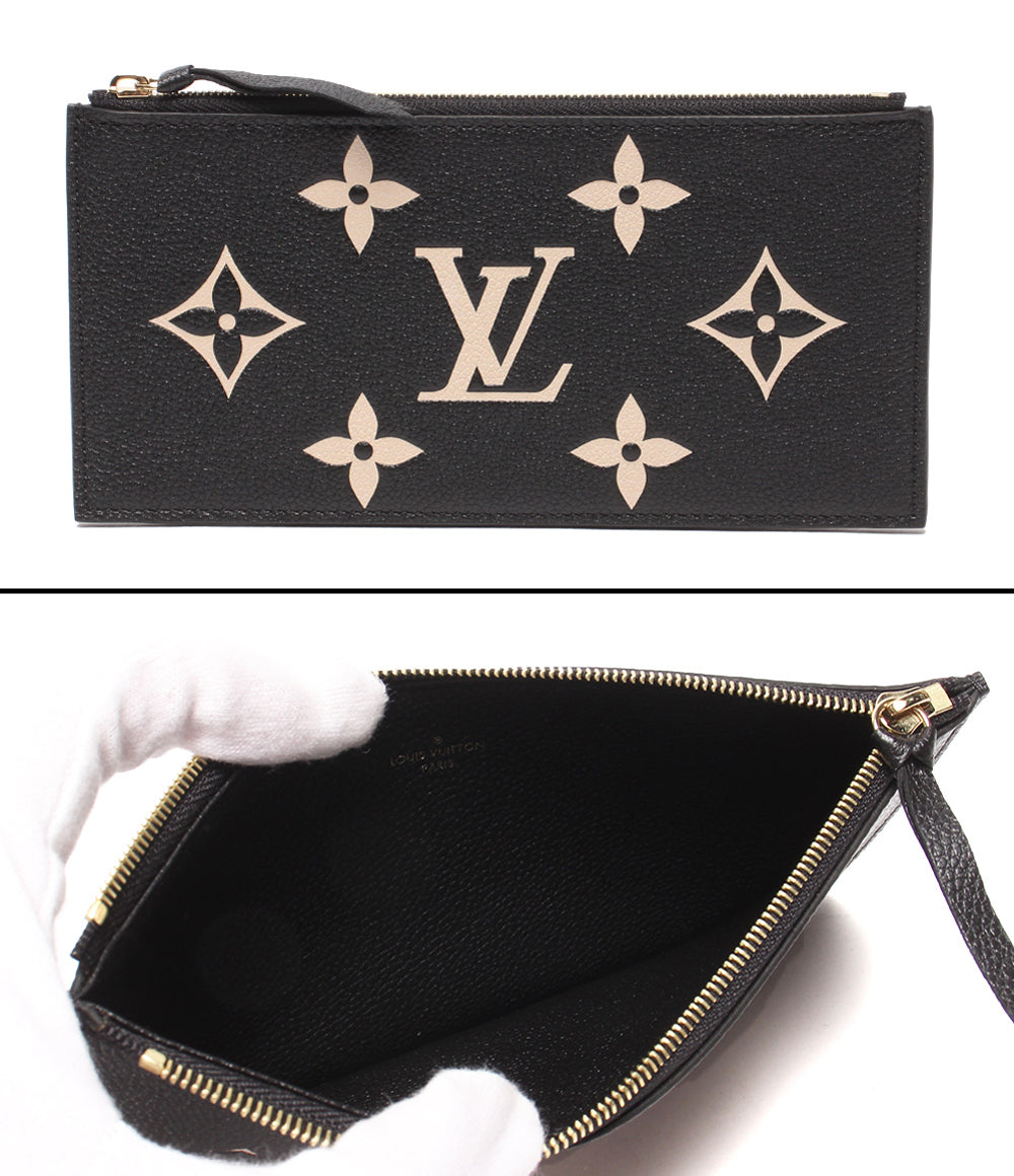 美品 LOUIS VUITTON チェーンウォレット ポシェット 肩掛け ポシェット フェリシー バイカラー モノグラム アンプラント M80482 レディース