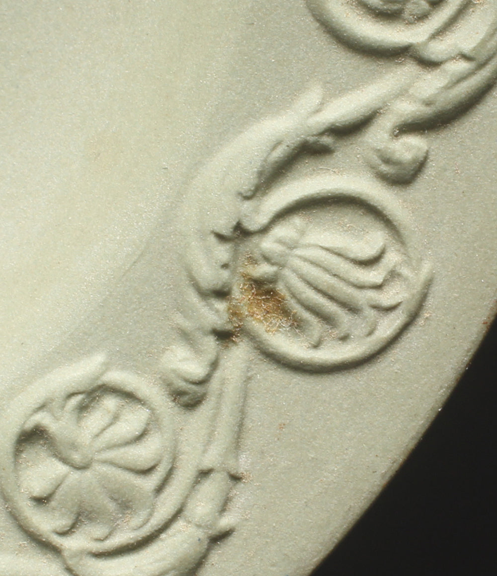 WEDGWOOD ピンディッシュ ラウンド トレイ 11cm ジャスパー セージグリーン ウエッジウッド