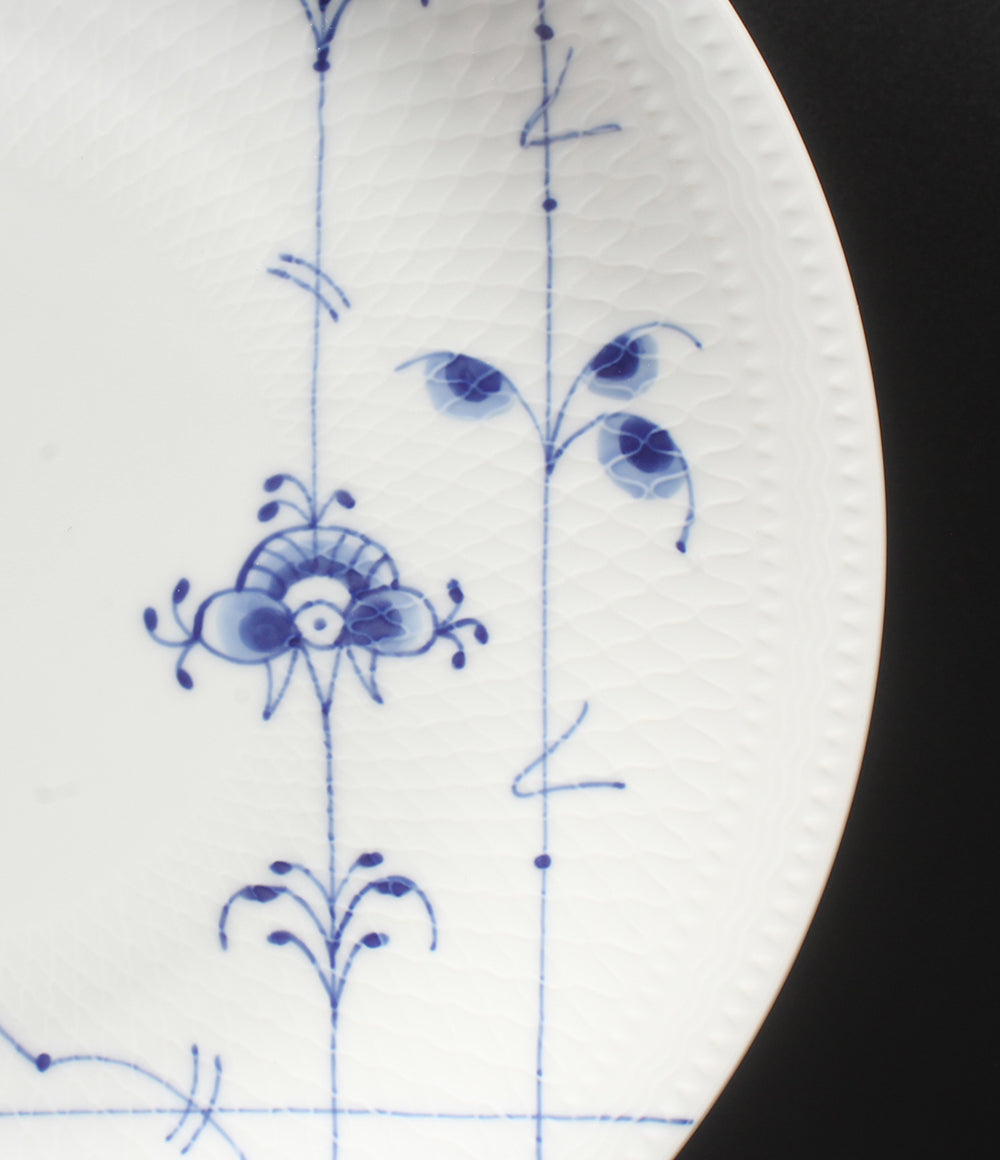 美品 Royal Copenhagen カップ＆ソーサー2客 プレート 皿 26cm 3点セット ブルーパルメッテ ロイヤルコペンハーゲン
