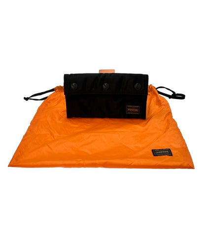 美品 PORTER 長財布 ポケット ウォレット L タンカー メンズ ポーター