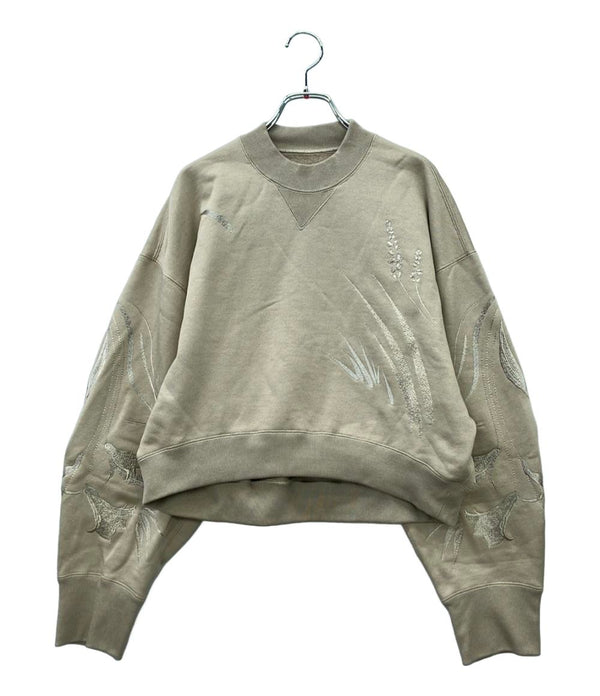 美品 mame kurogouchi フローラルモチーフエンブロイダリースウェット