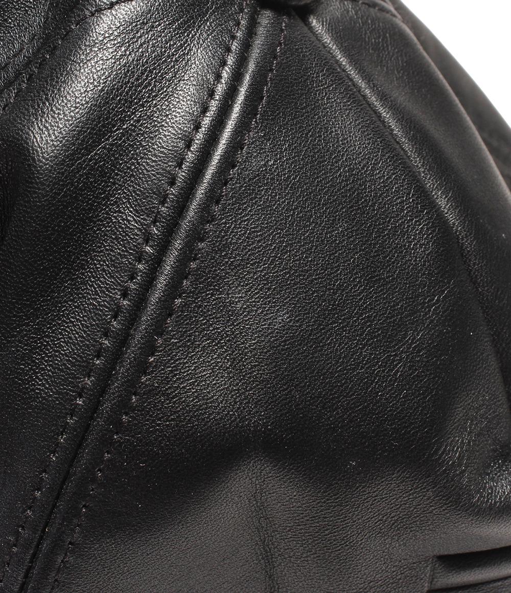 BURBERRY レザーキャップ 8020234 メンズ レディース SIZE M