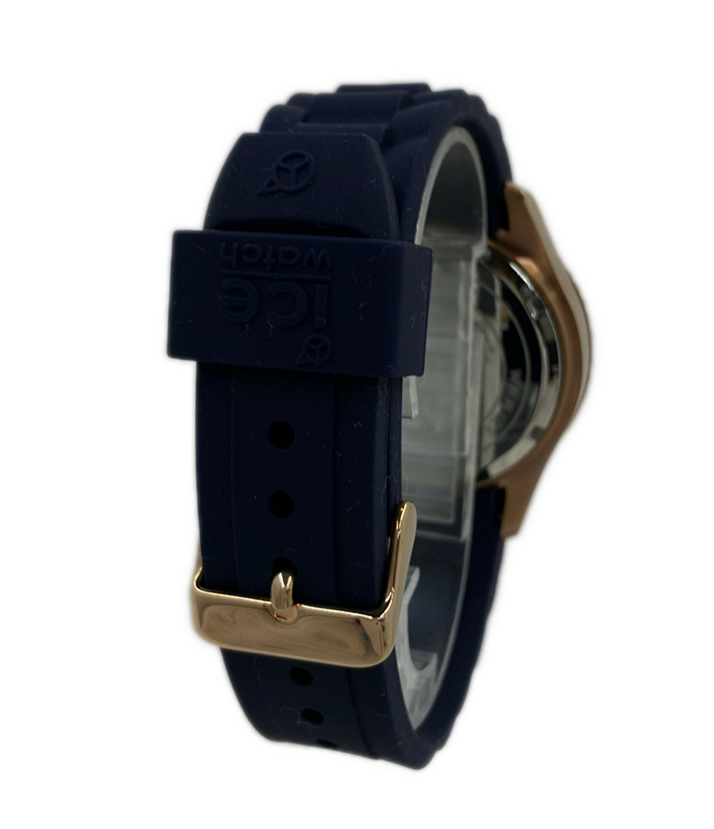 ice watch 腕時計 クオーツ ネイビー系 レディース メンズ アイスウォッチ
