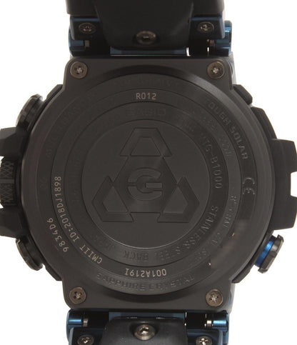 美品 カシオ 腕時計 G-SHOCK ソーラー ブラック MTG-B1000BD-1AJF メンズ CASIO