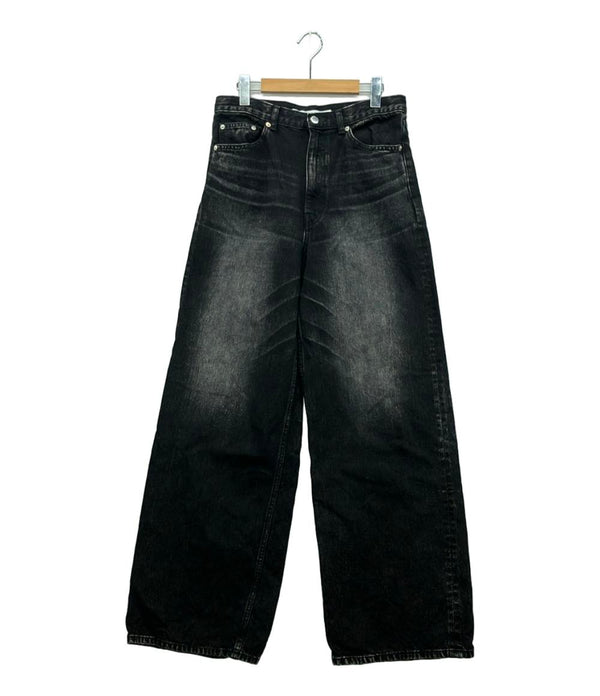 【最終値下げ】JOHN LAWRENCE SULLIVAN フレアデニム 黒46 最終値下げ】JOHN LAWRENCE SULLIVAN フレアデニム 黒46 最終