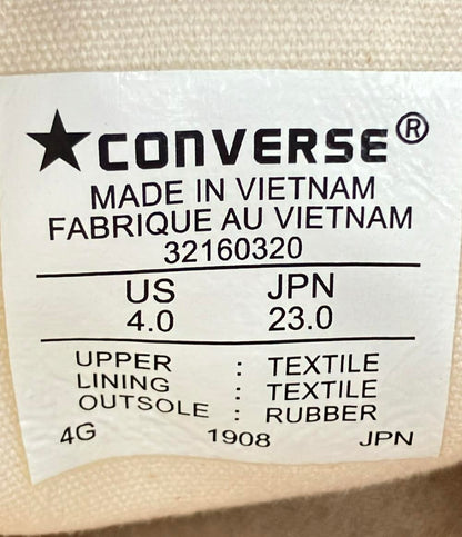 コンバース ローカットスニーカー CANVAS ALL STAR OX 32160320 レディース SIZE 23 (M) CONVERSE