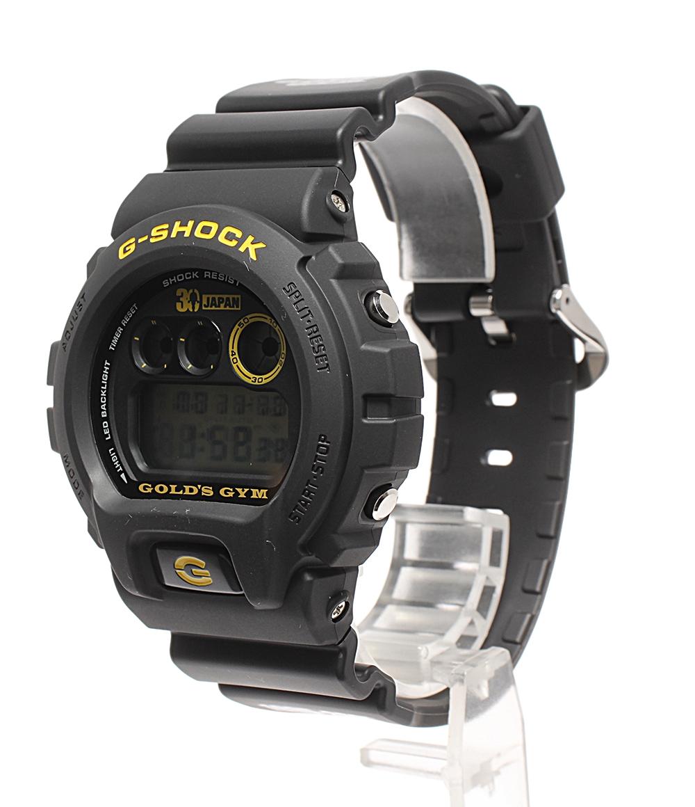 美品 CASIO 腕時計 ゴールドジム30周年記念モデル G-SHOCK クオーツ ブラック DW-6900X メンズ カシオ