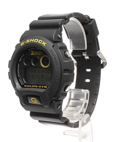 美品 CASIO 腕時計 ゴールドジム30周年記念モデル G-SHOCK クオーツ ブラック DW-6900X メンズ カシオ