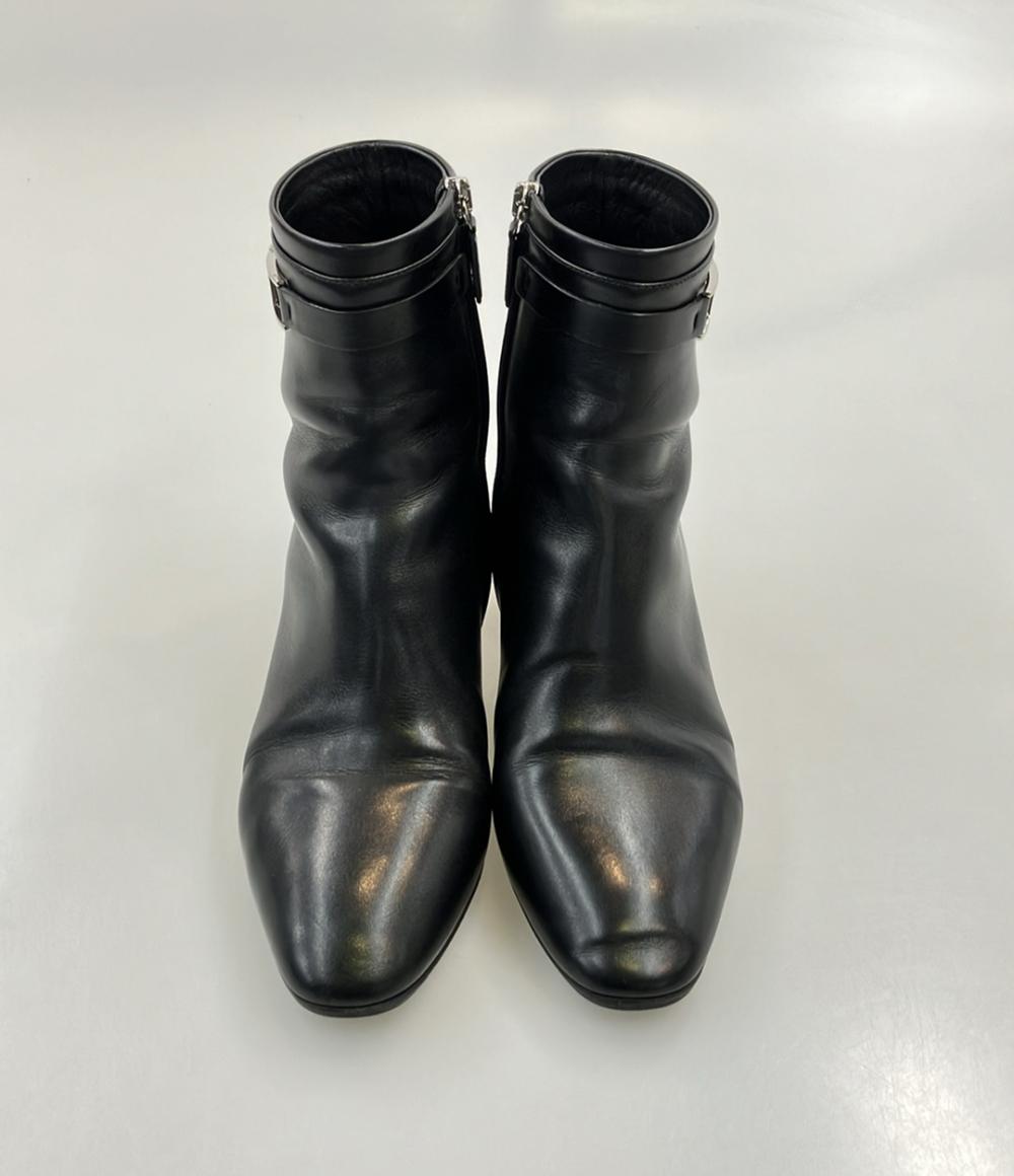 Salvatore Ferragamo ショートブーツ レディース SIZE 8 1/2 (26cm) サルヴァトーレフェラガモ