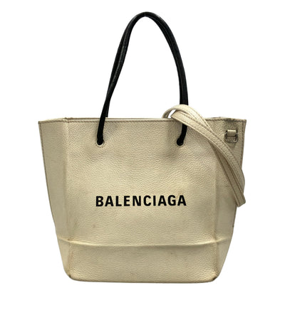 BALENCIAGA 2wayハンドバッグ ショルダーバッグ 斜め掛け ショッピングトート レディース バレンシアガ