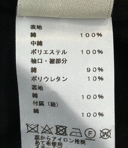 HERMES ジップアップパーカー 中綿入り メンズ SIZE XL エルメス