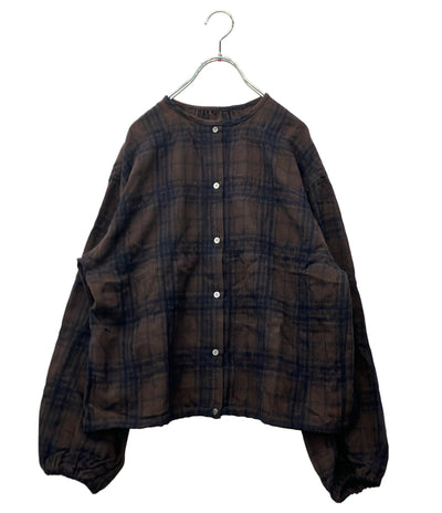 kagure URBAN RESEARCH M 長袖シャツ ブラウス シャドーチェックドロストカーディガン GAA7-23S013 レディース SIZE Free (M) かぐれ