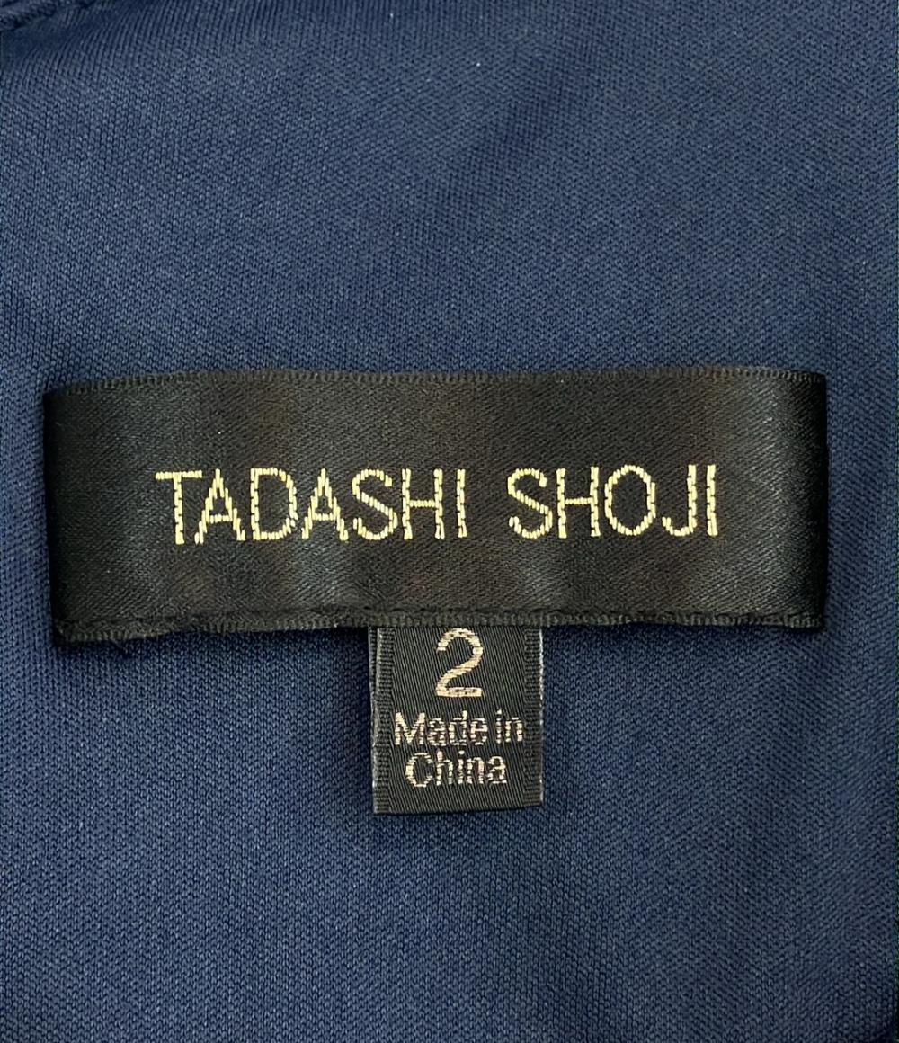 TADASHI SHOJI 半袖 刺繍ワンピース レディース SIZE 2 タダシショージ