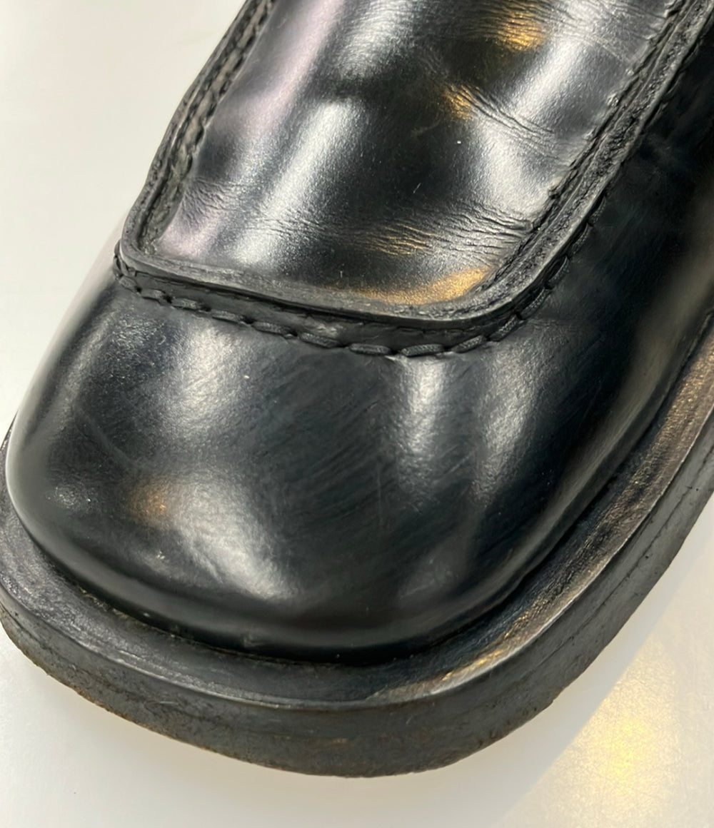 GUCCI ローファー スクエアトゥ Gプレート メンズ SIZE 41 1/2 E (26.5cm) グッチ