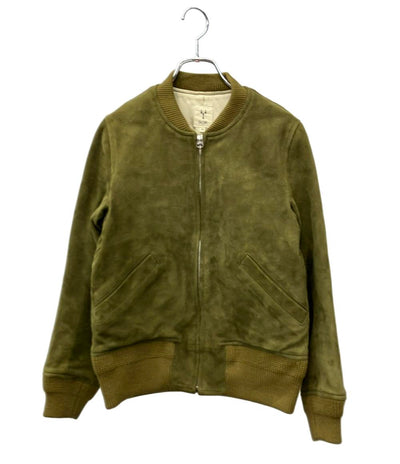 Scye ボマー ジャケット ラムスエード MA-1 12-16-63016 レディース SIZE 36 (XS) サイ