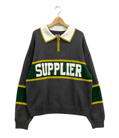 サプライヤー ハーフジップニット メンズ SIZE XL (XL) SUPPLIER