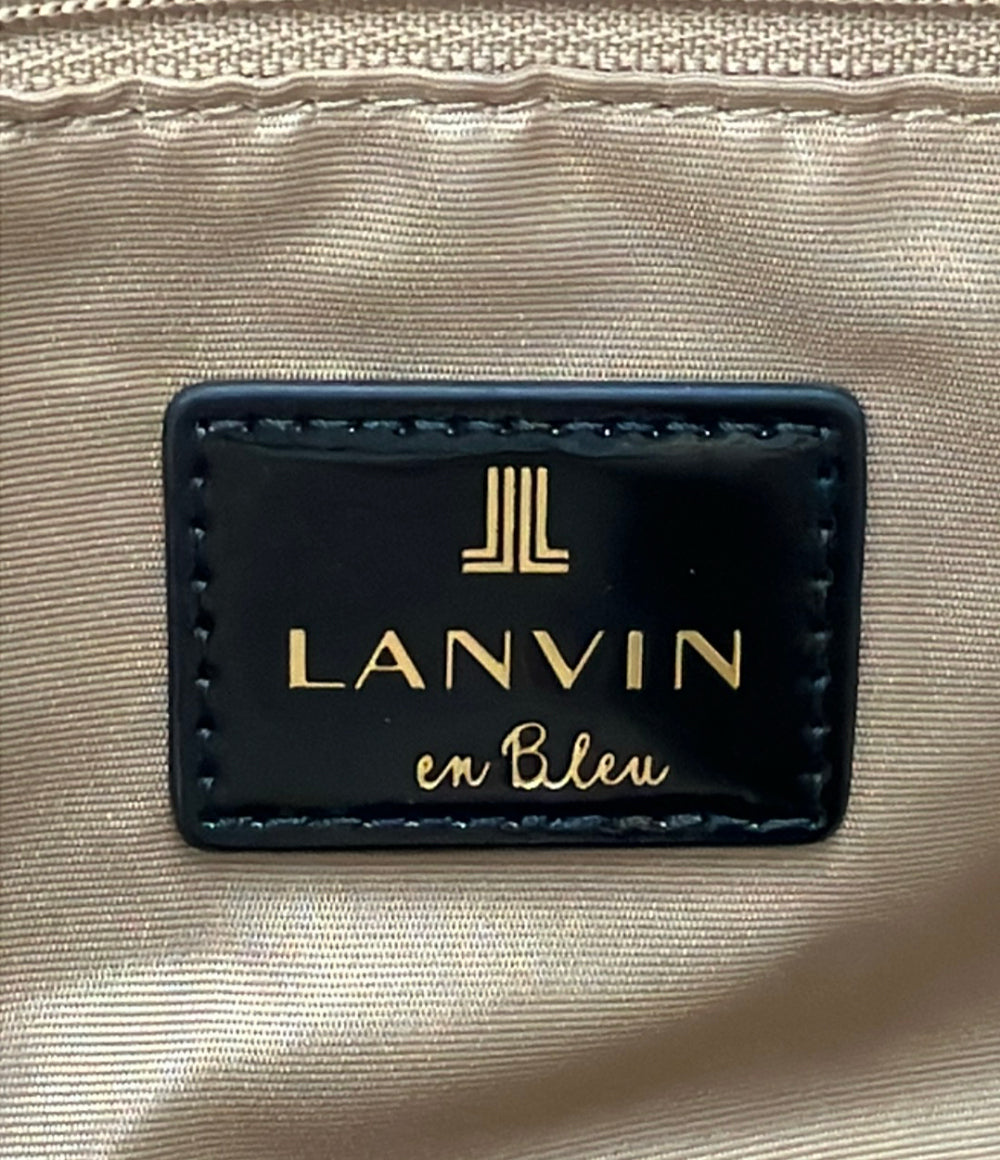 LANVIN en Bleu トートバッグ ショルダーバッグ 肩掛け レディース ランバンオンブルー