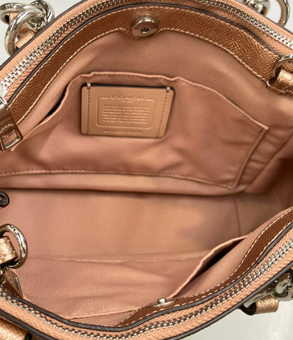 美品 COACH 2WAY バンドバッグ ショルダーバッグ 斜め掛け F25928 レディース コーチ